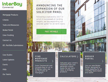 Tablet Screenshot of interbay.co.uk